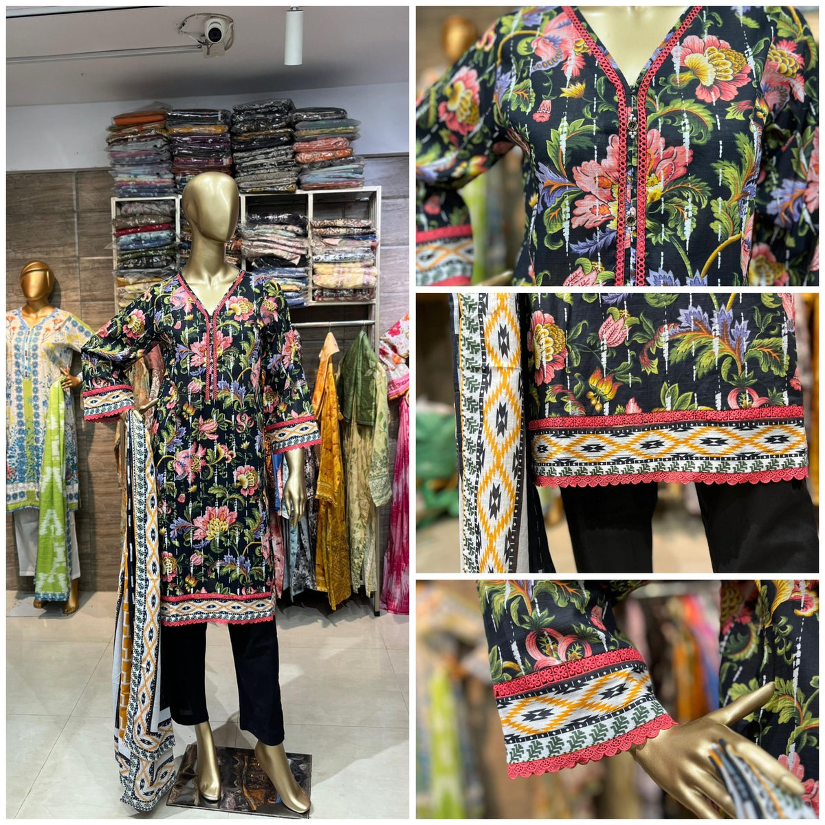 LAWN PRINTED 3 PIECE