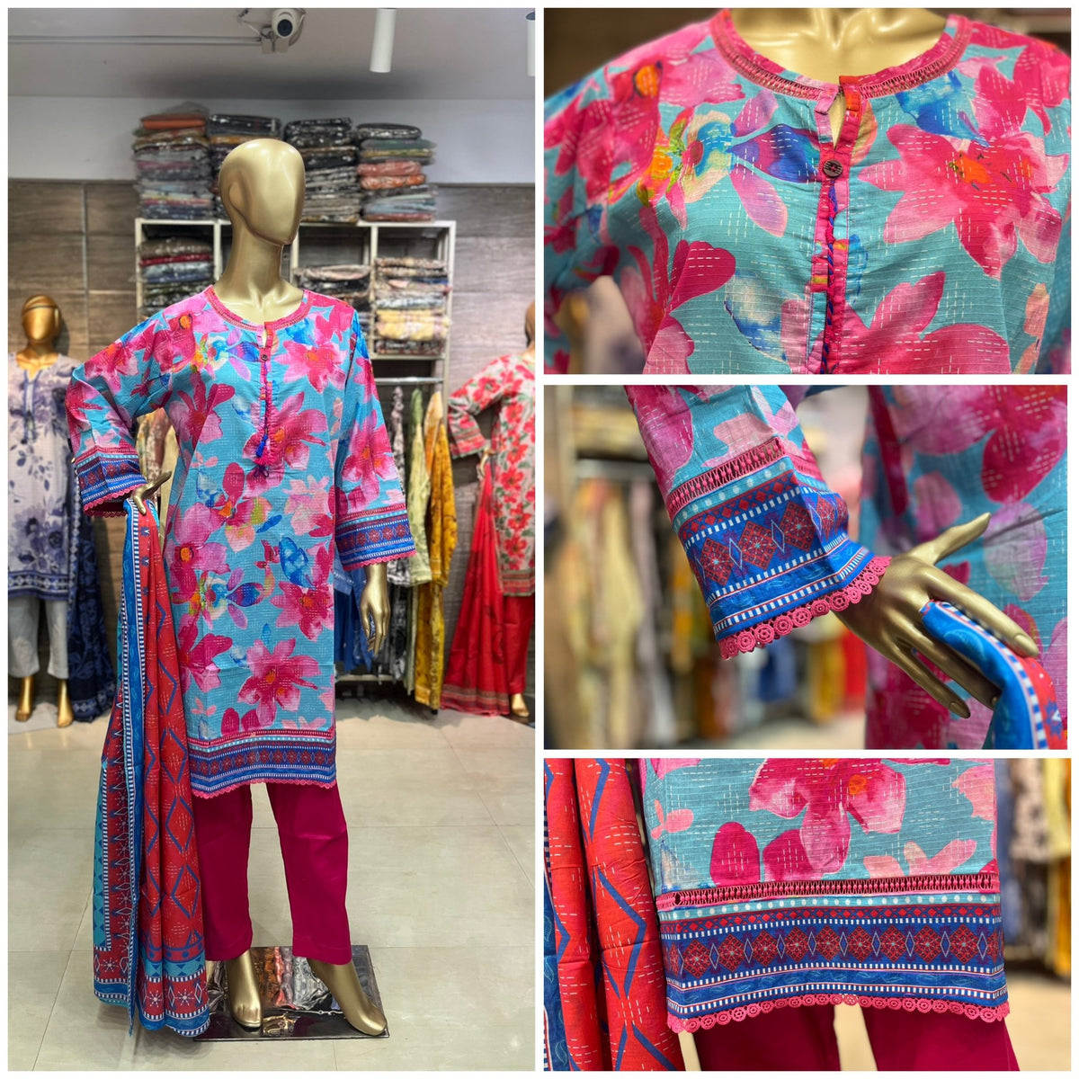 LAWN PRINTED 3 PIECE