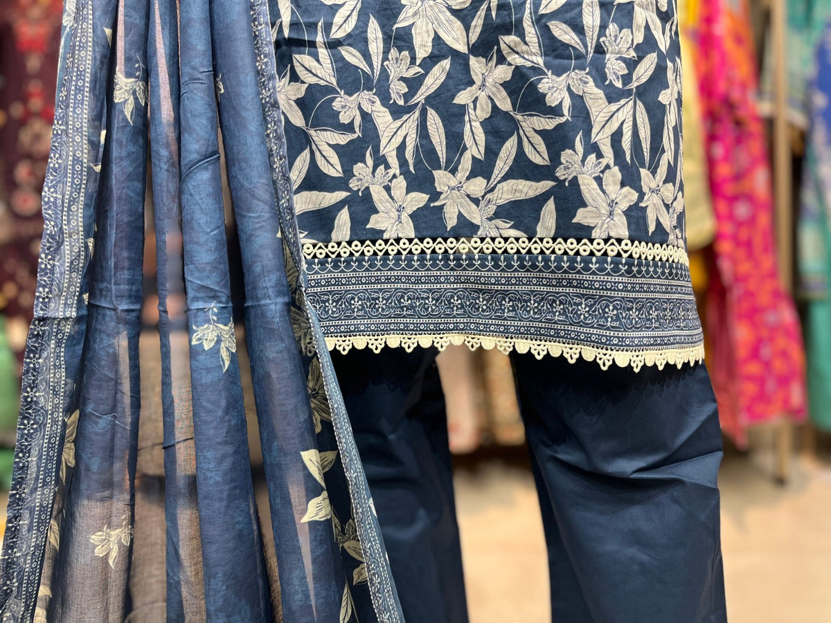 LAWN PRINTED 3 PIECE