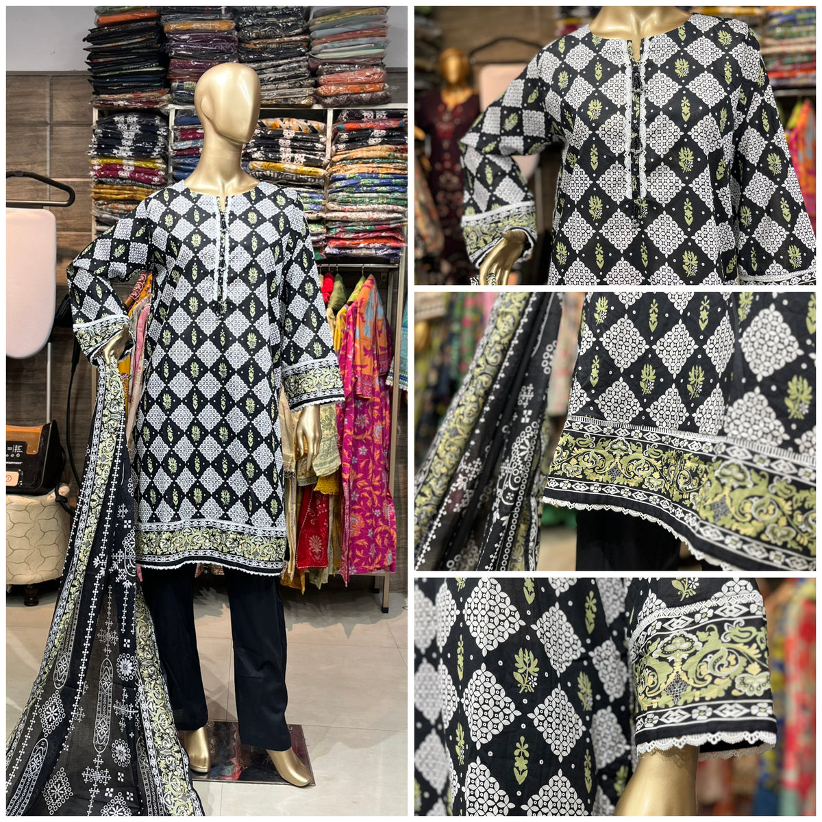 LAWN PRINTED 3 PIECE
