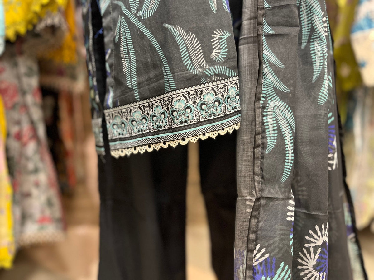 LAWN PRINTED 3 PIECE