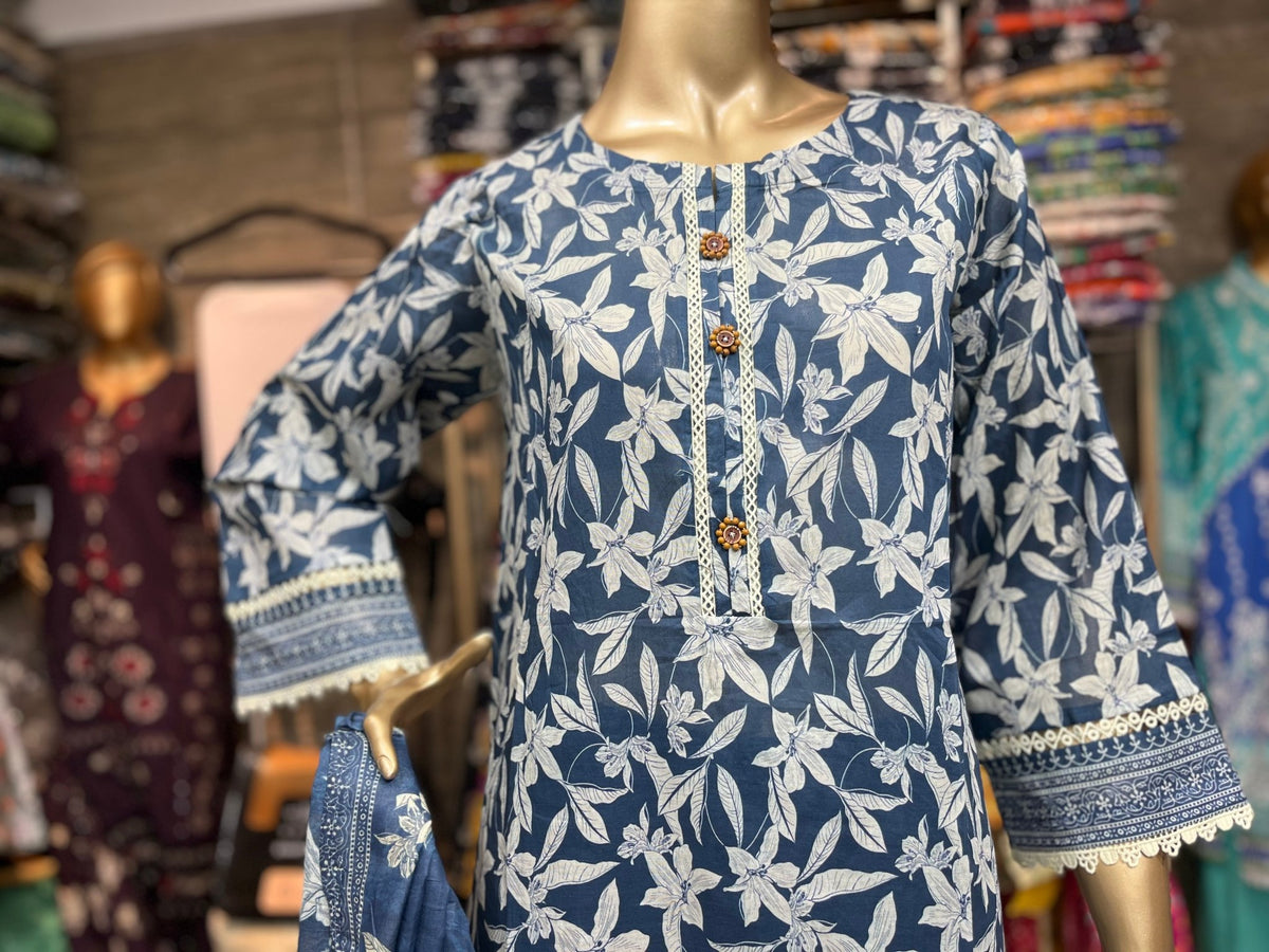 LAWN PRINTED 3 PIECE