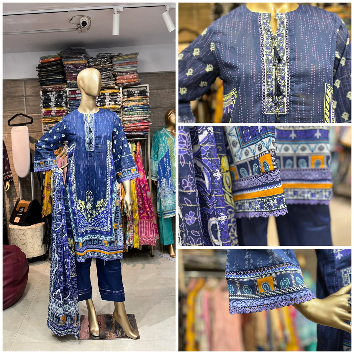 LAWN PRINTED 3 PIECE