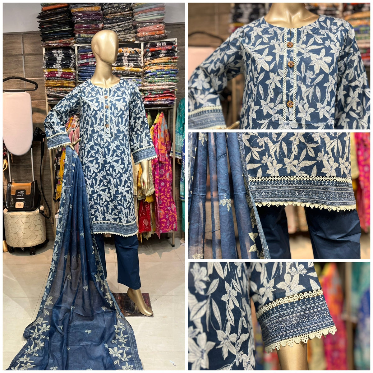 LAWN PRINTED 3 PIECE