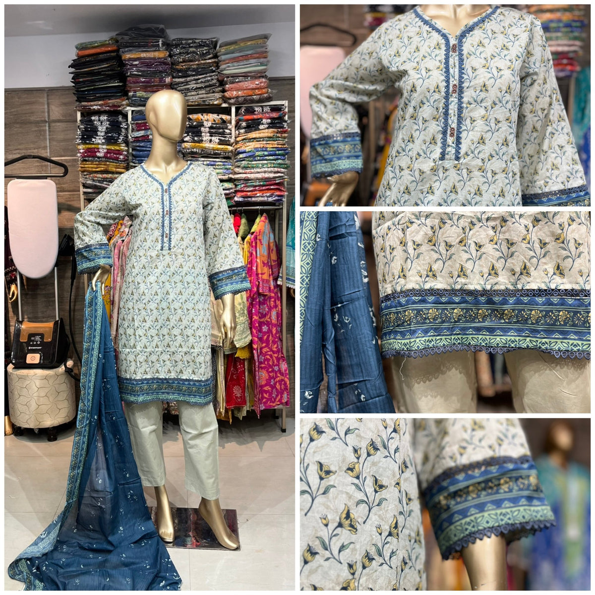 LAWN PRINTED 3 PIECE