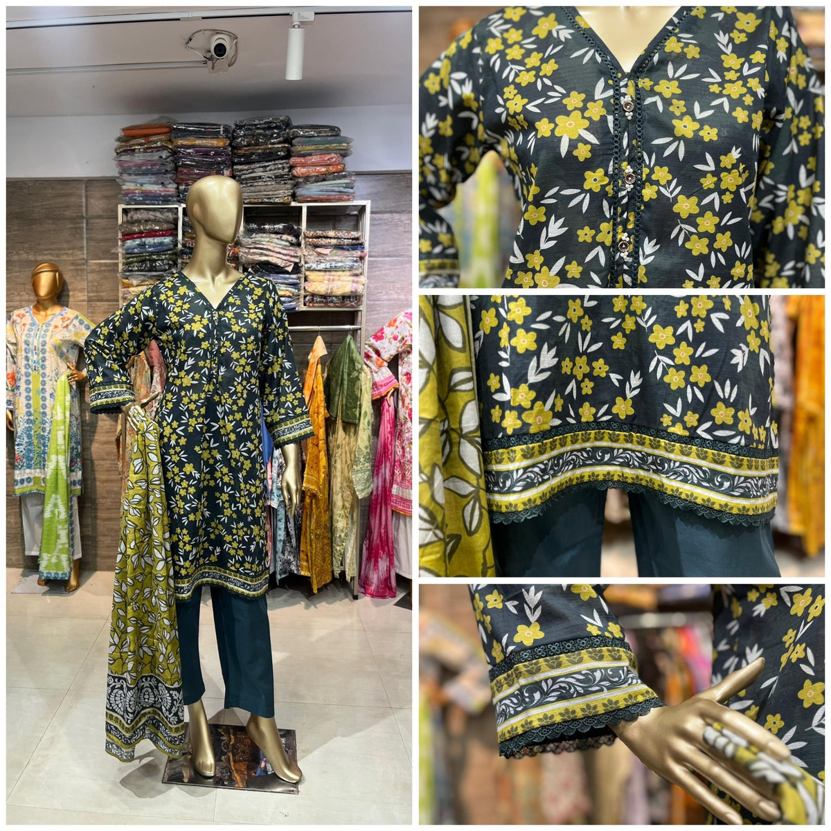 LAWN PRINTED 3 PIECE