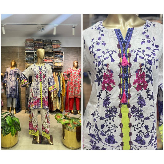CORD SET TWO PIECE PRINTED