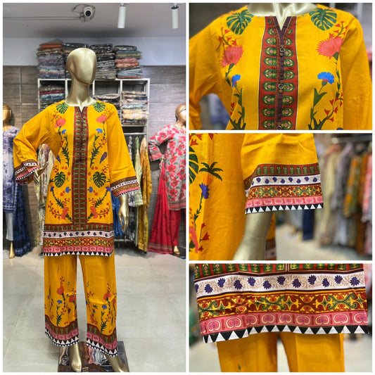 CORD SET TWO PIECE PRINTED