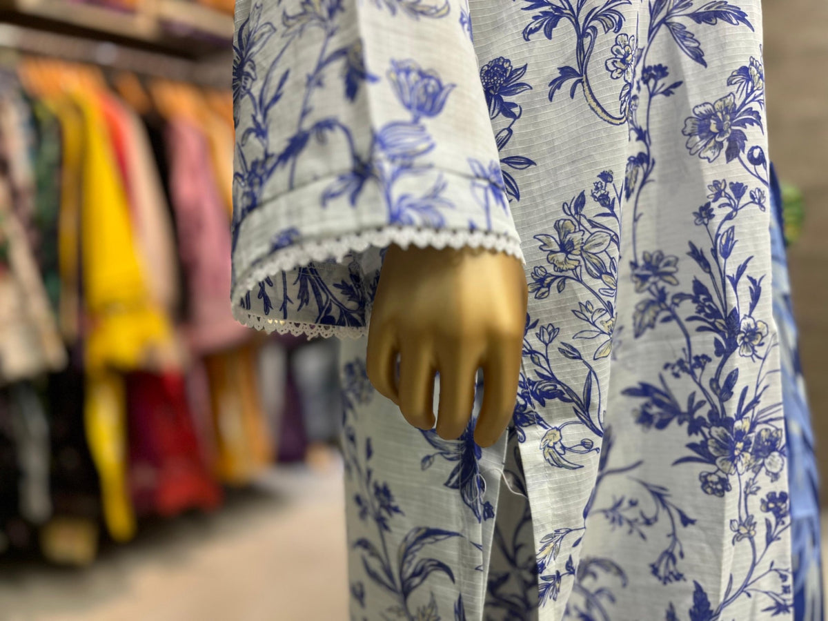 PRINTED DORIA LAWN 3 PIECE